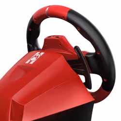 Hori NSX-123E periferica di gioco Nero, Rosso USB Sterzo + Pedali Nintendo Switch 2, Nintendo Switch OLED, Nintendo Switch - Vista aggiuntiva 2