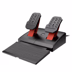 Hori NSX-123E periferica di gioco Nero, Rosso USB Sterzo + Pedali Nintendo Switch 2, Nintendo Switch OLED, Nintendo Switch - Vista aggiuntiva 3