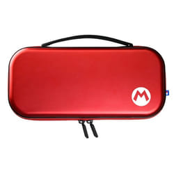 Hori NSX-157E custodia per console portatile Custodia rigida Nintendo Alluminio Rosso