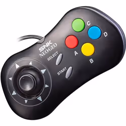 SNK Corporation NEO GEO Mini Controller Nero