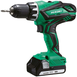 Hitachi - Trapano avvitatore hikoki a percussione con mandrino autoserrante batteria
