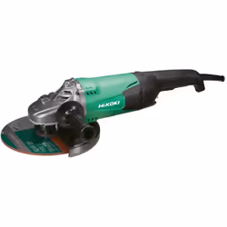 Smerigliatrice da 230mm con motore di nuova concezione. Pratica, robusta, leggera e super-affidabile da 2.000W. Cuscinetto po ...