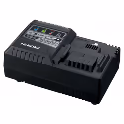 Caricabatterie HIKOKI UC18YSL3 - Con una porta di ricarica USB con una potenza di 2 A - Carica una batteria da 18V 5Ah in sol ...
