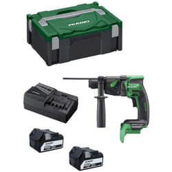 Martello Perforatore HIKOKI DH18DPBWPZ (2 x 5,0 Ah + UC18YFSL + Valigetta HSCII)