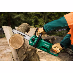 Hikoki CS3630DBW4Z motosega Nero, Verde - Vista aggiuntiva 4