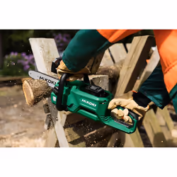 Hikoki CS3630DBW4Z motosega Nero, Verde - Vista aggiuntiva 6