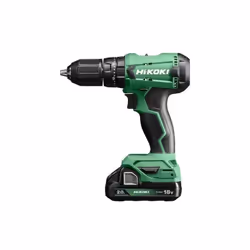 Trapano Avvitatore con Percussione Hikoki 18V 2 Ah - DV18DA Trapano avvitatore con percussione a batteria a 18V super compatt ...