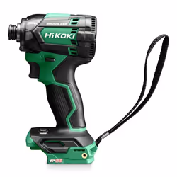 Hikoki WH18DCW4Z, Cacciavite a percussione, Impugnatura a pistola, 1/4", Mandrino a rilascio rapido, Nero, Verde, Senza spazz ...