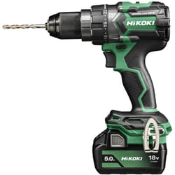 Hikoki - DV18DCWPZ - Trapano a Percussione 18V Brushless 140Nm con 2 Batterie