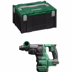Martello Perforatore HIKOKI DH1826DA - Motore brushless per prestazioni elevate, minore usura e maggiore durata - Tre modalit ...