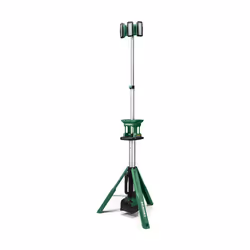 Hikoki UB18DGW4Z, LED, 3 lampadina(e), IP55, 8000 mAh, Nero, Verde, Acciaio inox, Luce da lavoro indipendente