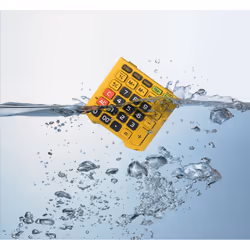 Casio WM-320MT calcolatrice Tasca Calcolatrice con display Nero, Giallo - Vista aggiuntiva 5