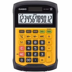 Casio WM-320MT calcolatrice Tasca Calcolatrice con display Nero, Giallo - Vista aggiuntiva 6