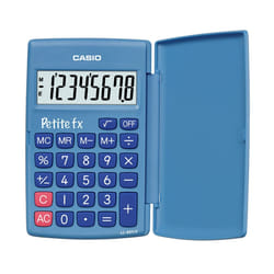 Casio PETITE FX (LC-401LV-BU) calcolatrice Tasca Calcolatrice di base Blu