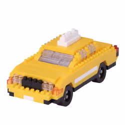 Nanoblock New York Taxi, Set da costruzione, 12 anno/i, Acrilonitrile butadiene stirene (ABS), 180 pz