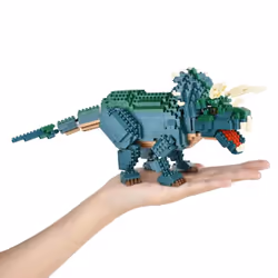 Nanoblock Triceratops - Deluxe Edition - Vista aggiuntiva 5