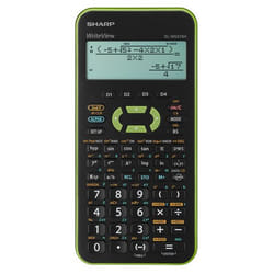 Sharp EL-W531XHGR calcolatrice Tasca Calcolatrice scientifica Nero, Verde