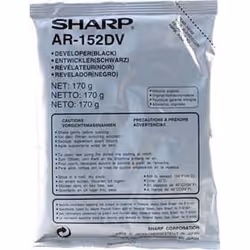 Sharp AR-152DV, 25000 pagine, Laser, Nero, Sharp, AR-121, AR-122, AR-F152, AR-M150, AR-M151, AR-M155, 170 g