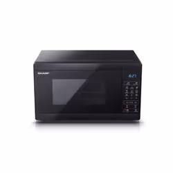 Sharp YC-MG02E-B forno a microonde Nero Microonde con grill Superficie piana 20 L 800 W - Vista aggiuntiva 5