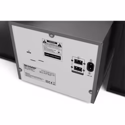 Sharp XL-B512(BK) set audio da casa Microsistema audio per la casa 45 W Nero