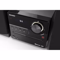 Sharp XL-B512(BK) set audio da casa Microsistema audio per la casa 45 W Nero - Vista aggiuntiva 4