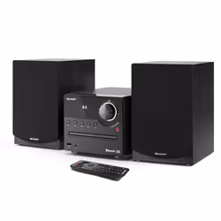 Sharp XL-B512(BK) set audio da casa Microsistema audio per la casa 45 W Nero - Vista aggiuntiva 6