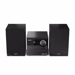 Sharp XL-B512(BK) set audio da casa Microsistema audio per la casa 45 W Nero - Vista aggiuntiva 7