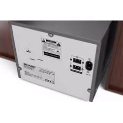 Sharp XL-B512(BR) set audio da casa Microsistema audio per la casa 45 W Marrone - Vista aggiuntiva 3