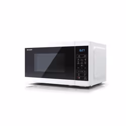 Sharp YC-MS02E-W forno a microonde Nero, Bianco Solo microonde Superficie piana 20 L 800 W - Vista aggiuntiva 5