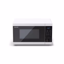 Sharp YC-MG02E-W forno a microonde Blu, Bianco Superficie piana 20 L 800 W - Vista aggiuntiva 5
