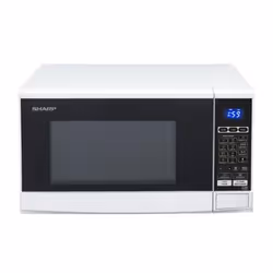 Sharp R670W, Superficie piana, Solo microonde, 20 L, 800 W, Display incorporato, LED