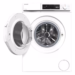 Sharp ES-NFA8121WD-IT lavatrice Caricamento frontale 8 kg 1200 Giri/min Bianco - Vista aggiuntiva 7
