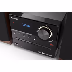 Sharp XL-B517D Microsistema audio per la casa 45 W Marrone - Vista aggiuntiva 4