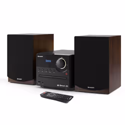 Sharp XL-B517D Microsistema audio per la casa 45 W Marrone - Vista aggiuntiva 6
