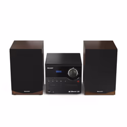 Sharp XL-B517D Microsistema audio per la casa 45 W Marrone - Vista aggiuntiva 7