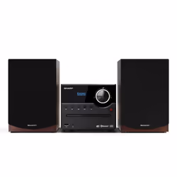 Sharp XL-B517D Microsistema audio per la casa 45 W Marrone - Vista aggiuntiva 8