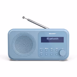 Sharp DR-P420, Portatile, Digitale, DAB, DAB+, FM, Scansione automatica, Sintonizzazione automatica, 2 W, AAC