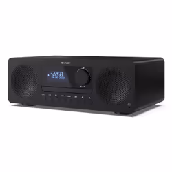 Sharp XL-B720D(BK) set audio da casa Microsistema audio per la casa 30 W Nero - Vista aggiuntiva 4