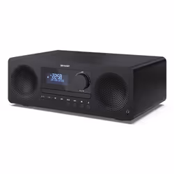Sharp XL-B720D(BK) set audio da casa Microsistema audio per la casa 30 W Nero - Vista aggiuntiva 5