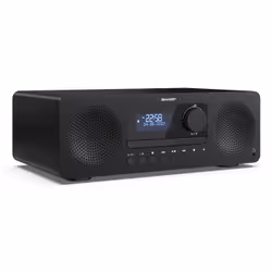 Sharp XL-B720D(BK) set audio da casa Microsistema audio per la casa 30 W Nero - Vista aggiuntiva 6