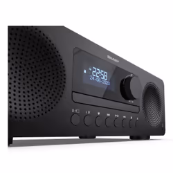 Sharp XL-B720D(BK) set audio da casa Microsistema audio per la casa 30 W Nero - Vista aggiuntiva 7