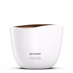 Sharp DF-A1E-W diffusore di aromi Cisterna Plastica Oro, Bianco - Vista aggiuntiva 4