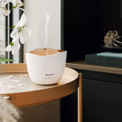 Sharp DF-A1E-W diffusore di aromi Cisterna Plastica Oro, Bianco - Vista aggiuntiva 8