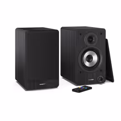 Sharp Bookshelf Speakers 2-vie Nero Con cavo e senza cavo 60 W - Vista aggiuntiva 8