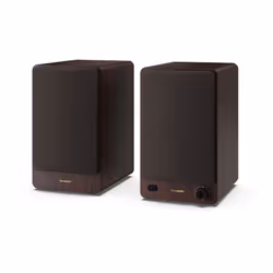 Sharp BOOKSHELF SPEAKERS 2-vie Marrone Con cavo e senza cavo 60 W - Vista aggiuntiva 6