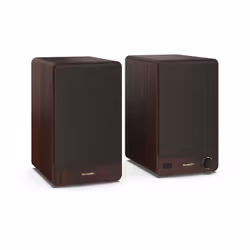 Sharp BOOKSHELF SPEAKERS 2-vie Marrone Con cavo e senza cavo 60 W - Vista aggiuntiva 7
