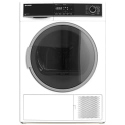 Sharp KD-HHH8S7GW21 asciugatrice Libera installazione Caricamento frontale 8 kg A++ Nero, Bianco