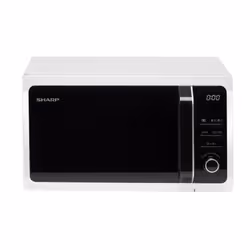 Sharp Home Appliances R-243W forno a microonde Bianco Solo microonde Superficie piana 20 L 800 W