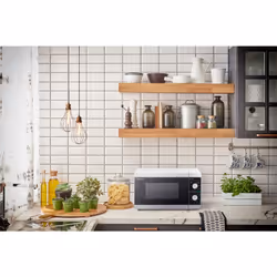 Sharp Home Appliances YC-MS01E-S forno a microonde Solo microonde Superficie piana 20 L 800 W - Vista aggiuntiva 6