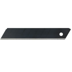 Tajima - Lame di ricambio per taglierina (larghezza 18 mm, 50 pezzi in una scatola, lama nera, adatta per cartone, pelle, pellicola, cartongesso,